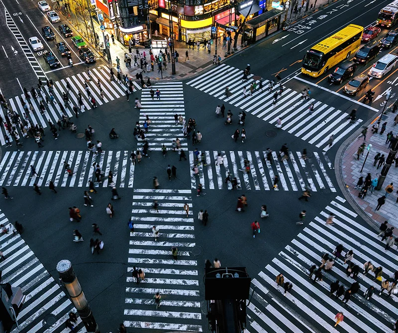 Shibuya scramble crossing
